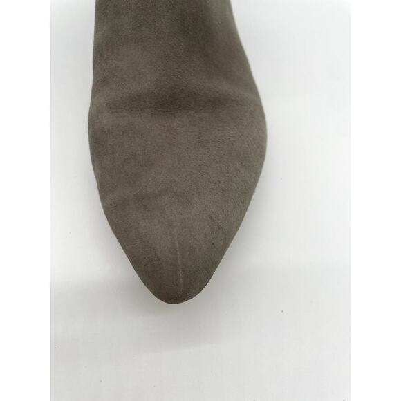 Madwell Nico Boot Chelsea Gray Suede Leather Ankle Booties Size 9 Pointed Toe - Picture 10 of 12